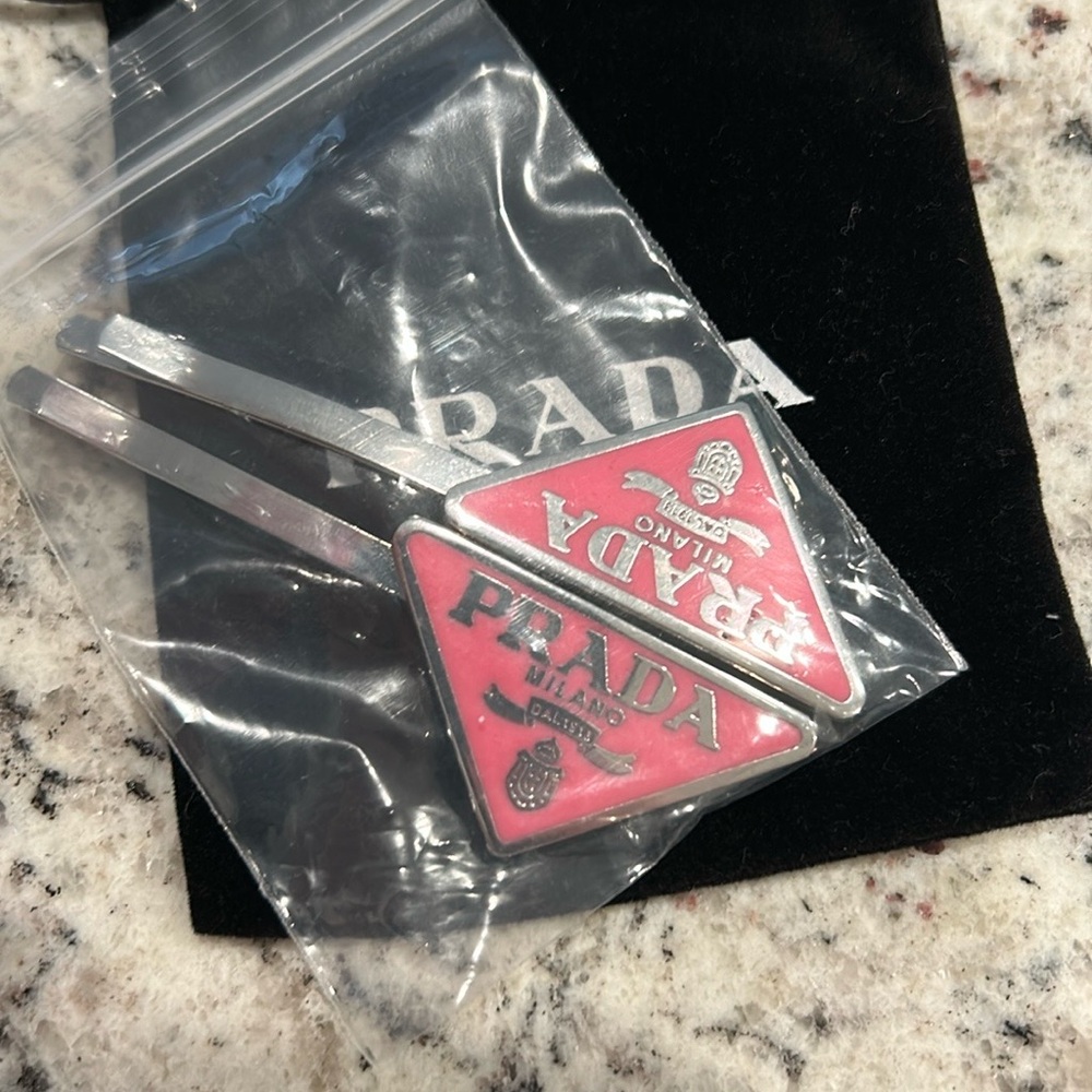 Fashion Prada Hair Pins